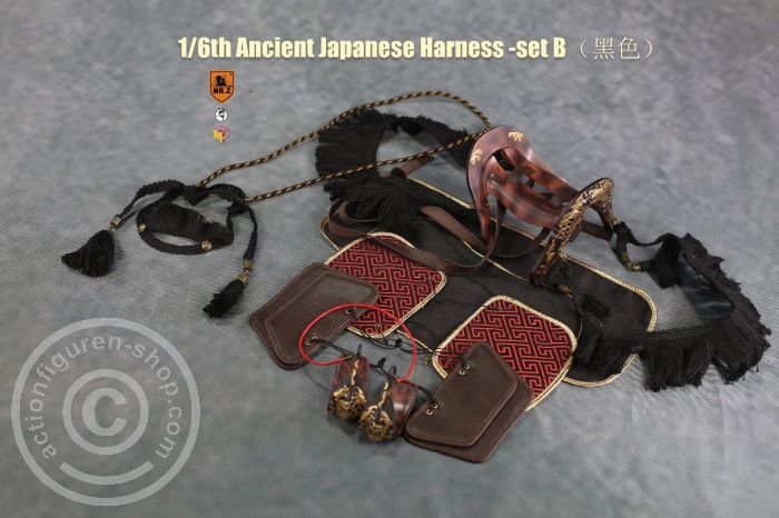 Ancient Janpnese Horse Harness - Black