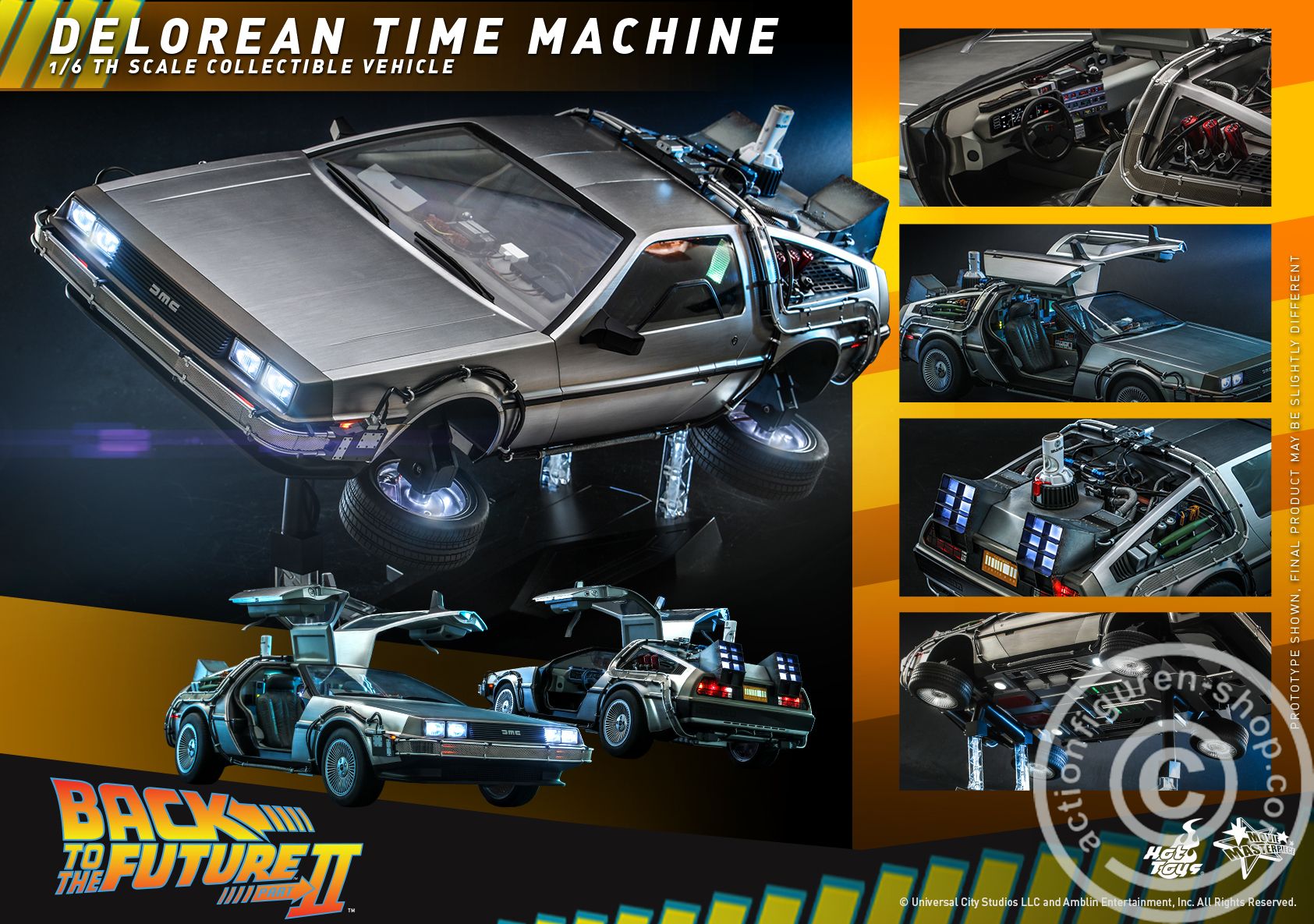 Back to the Future II - Delorean Time Machine