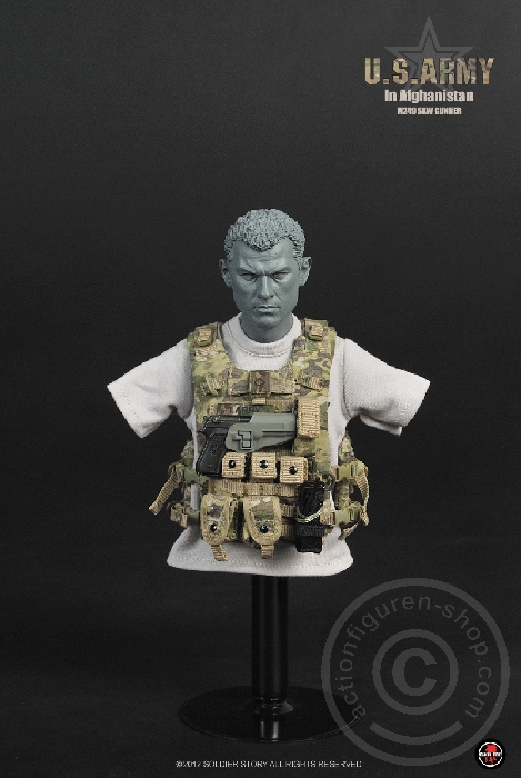 SSt068-56 U.S.Army in Afghanistan M249 SAW Gunner