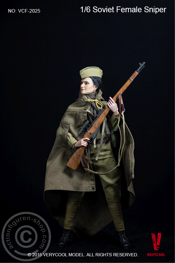 Soviet Red Army Female Sniper