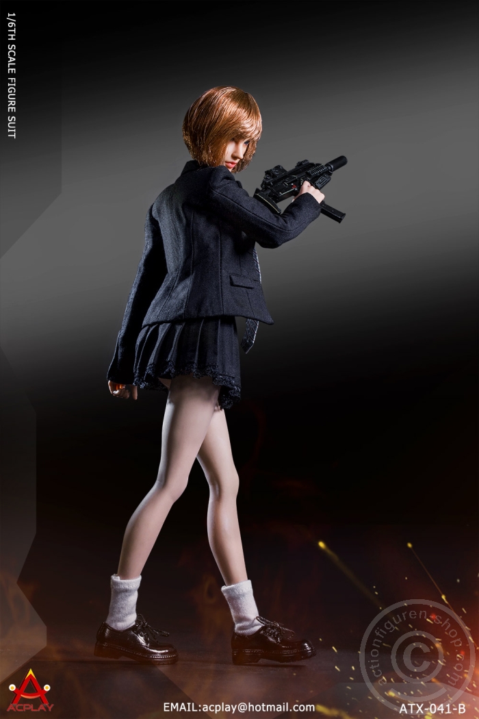 Battle Girl´s Uniform Suit Set - dark