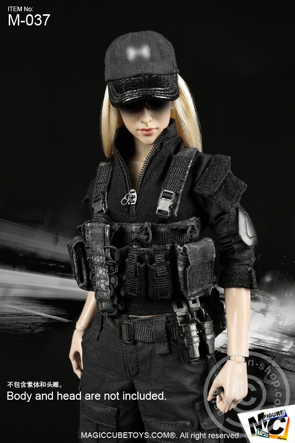Female Black Shooter Set