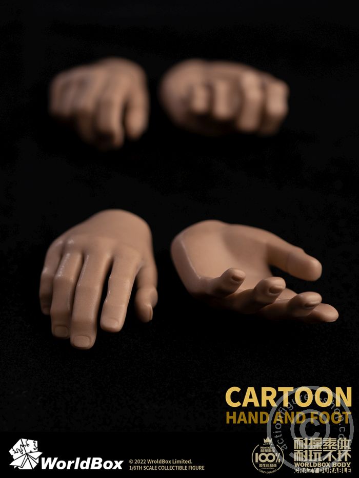 Cartoon Hand and Foot Set