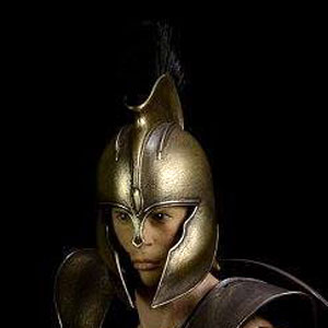 Griechischer Helm - Antike - golden