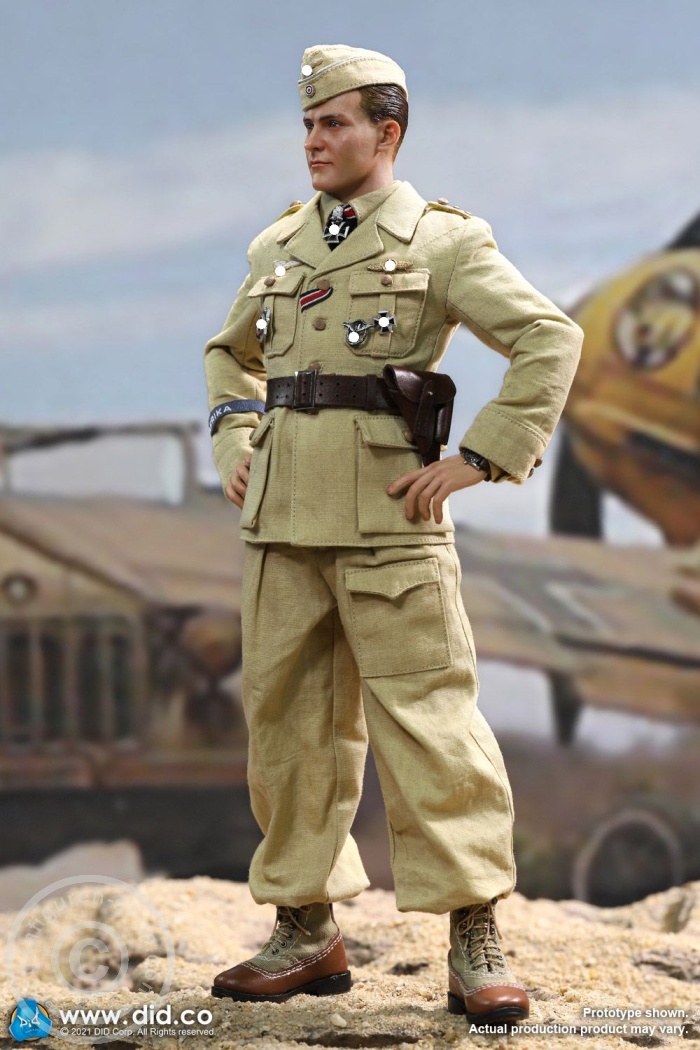 80154-43 Hans-Joachim Marseille - WWII German Luftwaffe Flying Ace