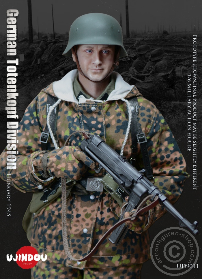 German Totenkopf Division WW-II - Hungary 1945