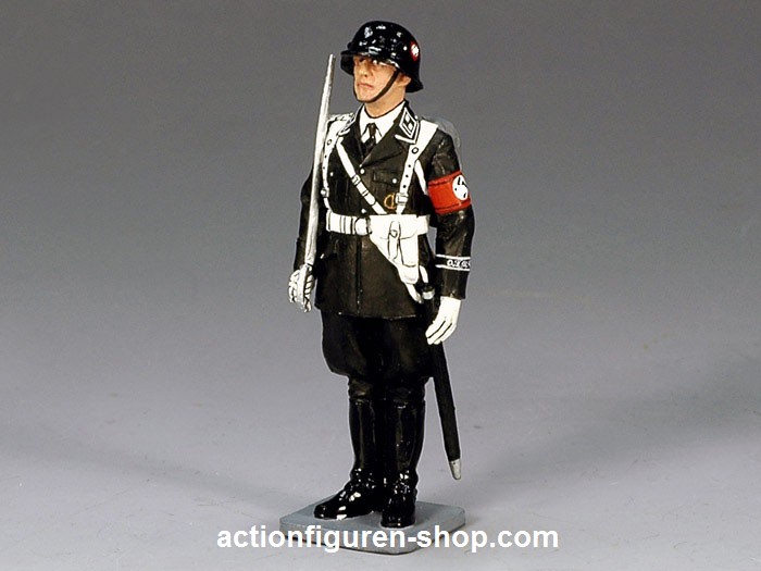 LAH Officer at Attention