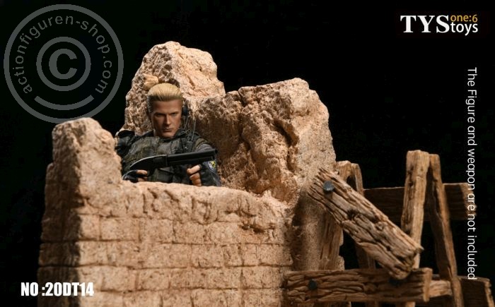 The Ruins of the Wall - Diorama
