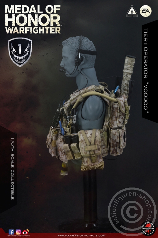 SST106-38 Medal Of Honor Navy SEAL Tier One - Operator "Voodoo"
