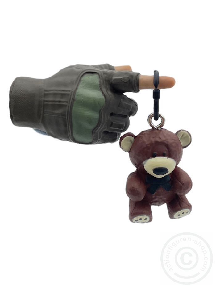 Teddy-Bear - brown w/ Snap Hook