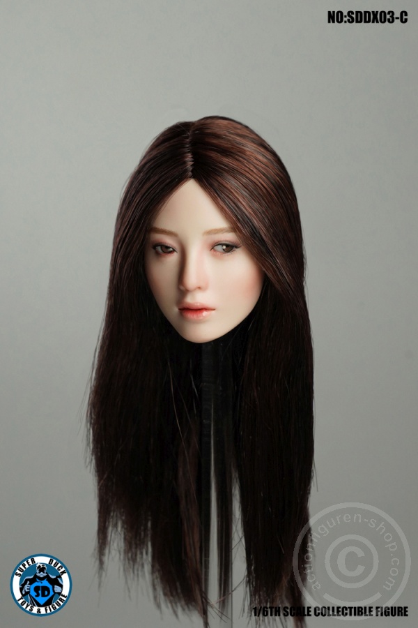 Female Character Kopf w/ movable Eyes