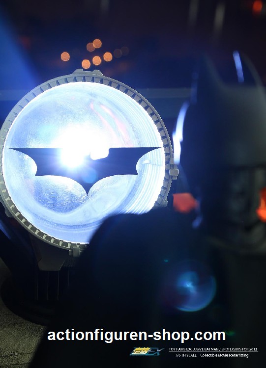 Bat Spotlight /working LED - in 1:6 scale