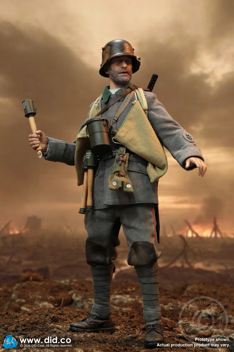 Bodo - WW I German Army Stormtrooper Infantry - in 1/6 scale