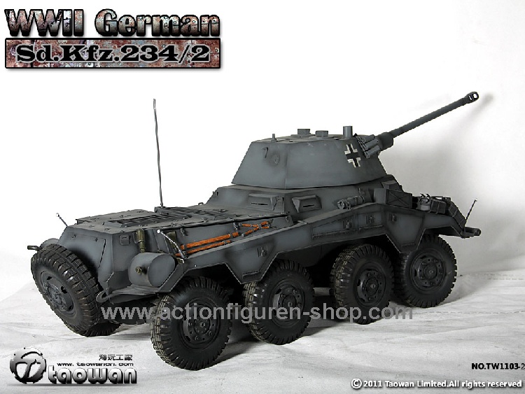 Sd.Kfz.234/2 - Metall (grau)