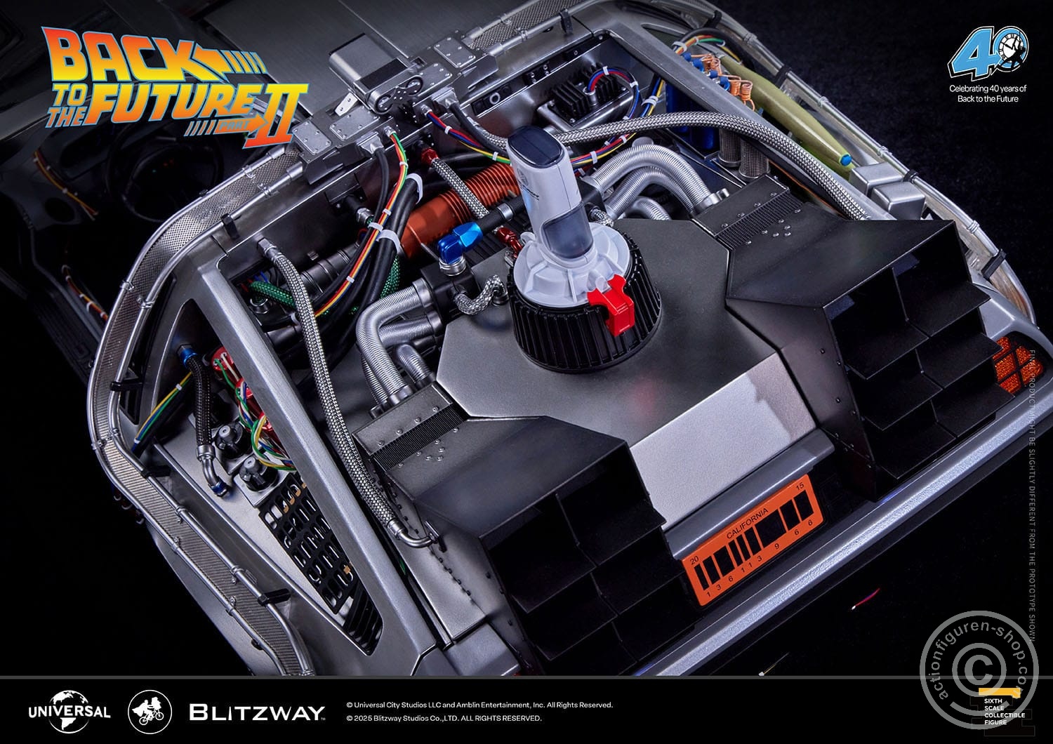 DeLorean Time Machine - Ultimate Masterpiece Series - in 1/6 scale DeLorean Time Machine - Ultimate Masterpiece Series - in 1/6 scale
