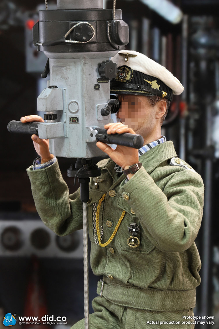 E60058-13 German U-Boat Periscope Diorama Set w/ extra Head