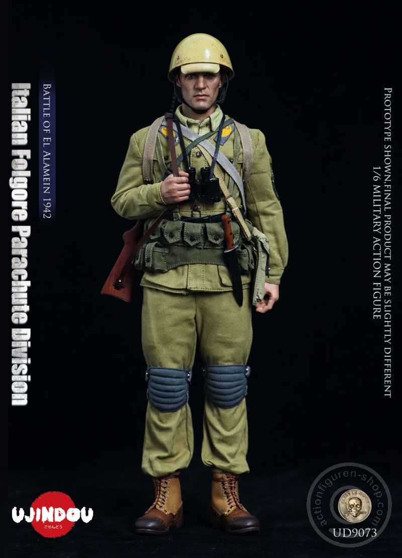 Italian Folgore Parachute Division - Battle of El Alamein 1942 - in 1/6 scale