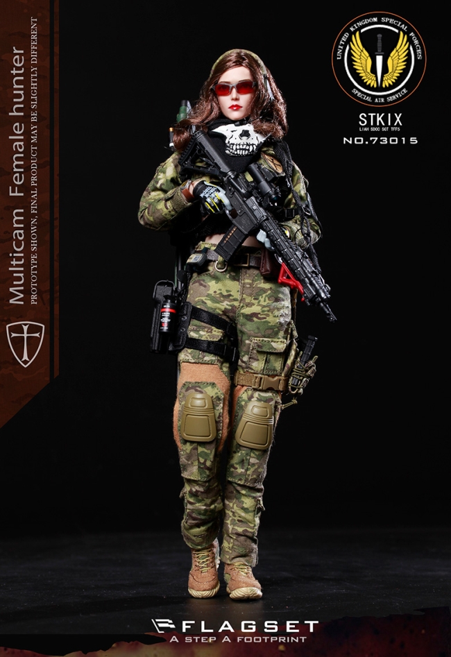 Angela - Multicam Female Hunter