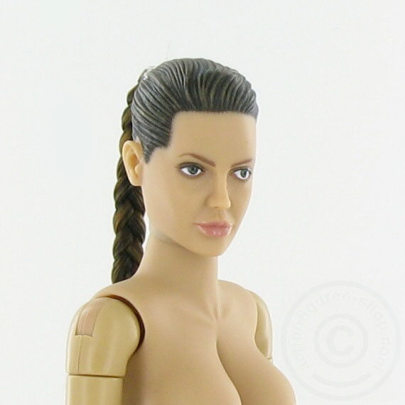 ZCGirl09-01-05 Female Body + Head mit Echt-Haar Zopf