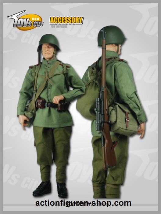 WWII Soviet Sniper Uniform & Accessory Set