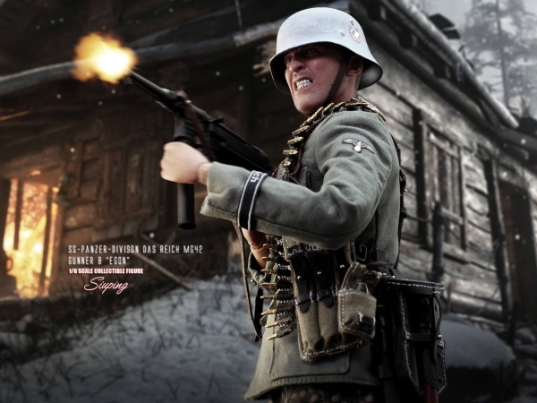 80131-4120OGA9FrBTz51 Egon - SS-Panzer-Division Das Reich MG42 Gunner