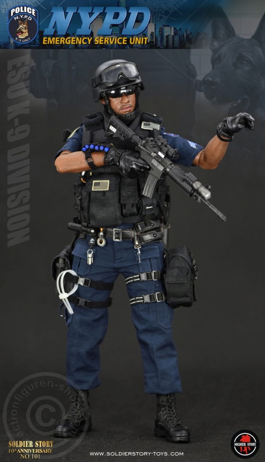 SSt101-18 NYPD - ESU - K-9 DIVISION - (Hundestaffel)