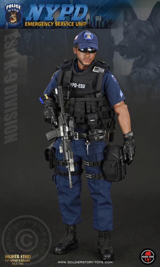 SSt101-16 NYPD - ESU - K-9 DIVISION - (Hundestaffel)
