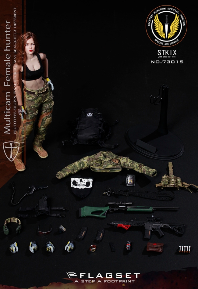 Angela - Multicam Female Hunter
