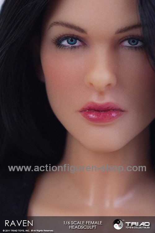 Raven - Black Hair w/ Blue Eyes