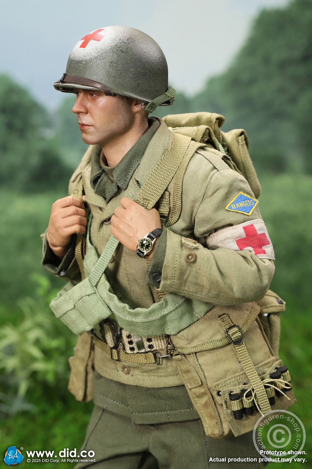 Medic Wade - WWII US 2nd Ranger Battalion Series 7 Medic Wade - WWII US 2nd Ranger Battalion Series 7
