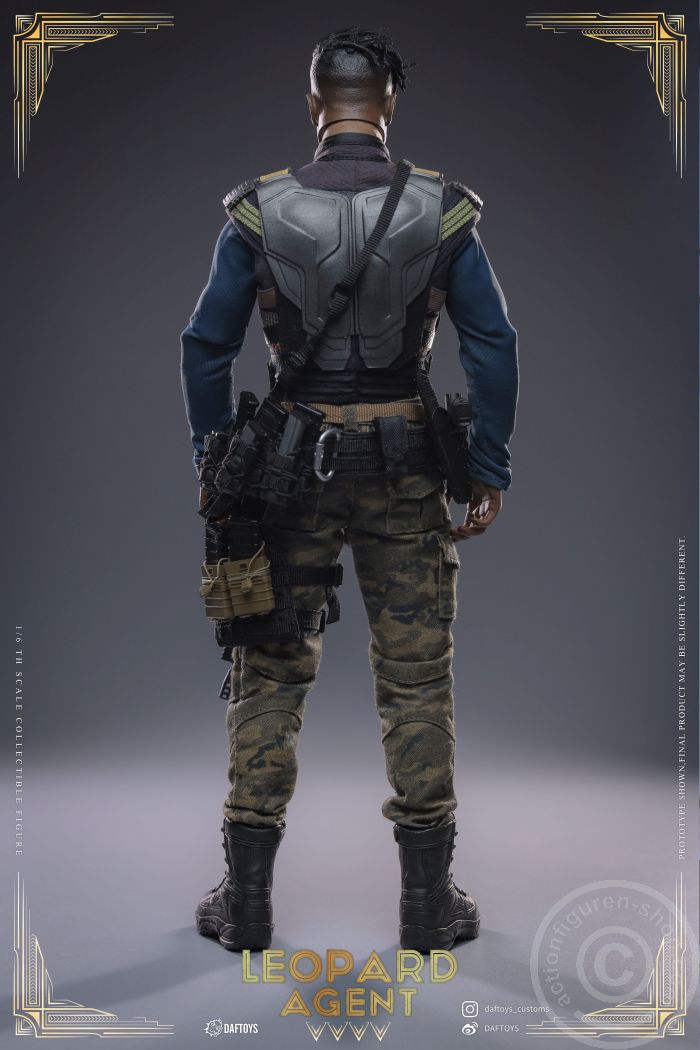 Leopard Agent Figure - Killmonger Leopard Agent Figure - Killmonger