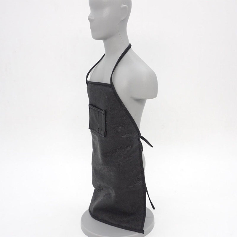 zc102-04-03BqunWjITjeOaB Schürze - schwarz - Kunstleder