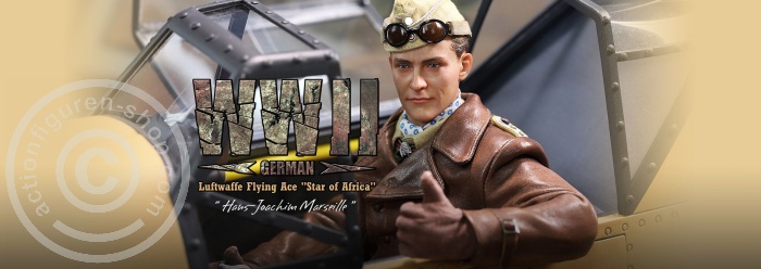 Hans-Joachim Marseille - WWII German Luftwaffe Flying Ace