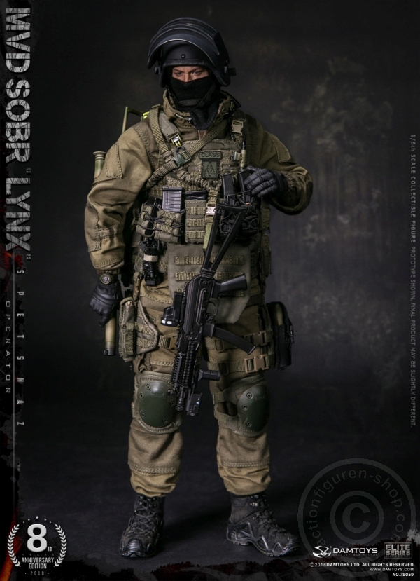 DA78059-03 Russian Spetsnaz MVD - SOBR LYNX - 8th Anniversary Edition