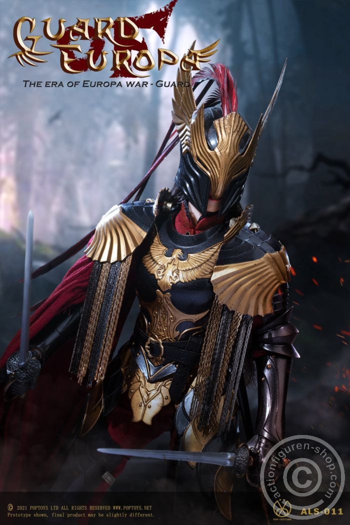 PTALS011-04 Eagle Knight Guard - Black Armor Version