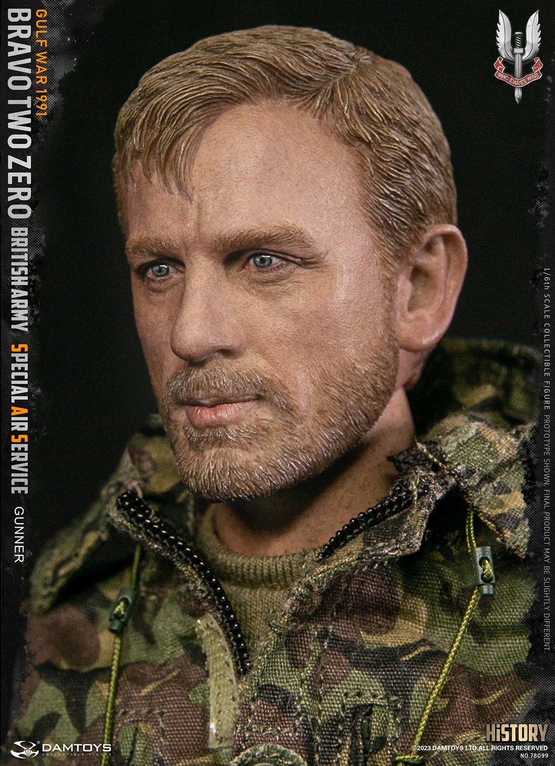Bravo Two Zero - British Army Special Air Service (SAS) Gunner - Gulf War 1991 - in 1/6 scale Bravo Two Zero - British Army Special Air Service (SAS) Gunner - Gulf War 1991 - in 1/6 scale