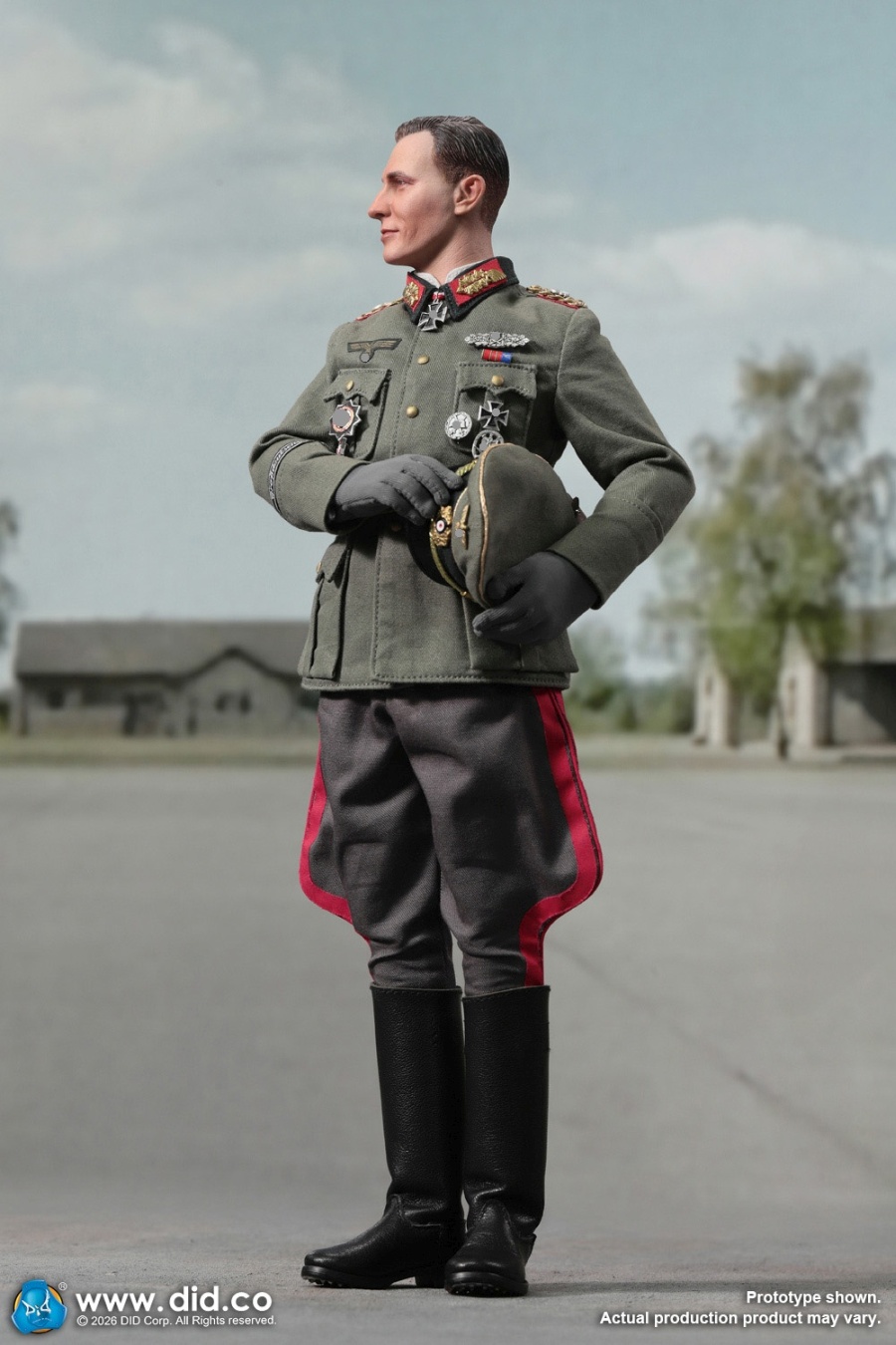 Otto Remer - WWII German Wehrmacht Officer - in 1/6 scale