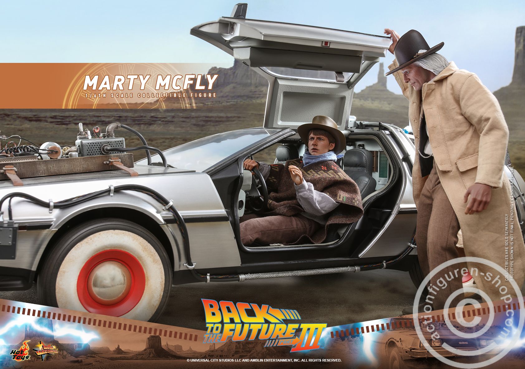 Back To The Future Part III - Marty McFly - MMS616 Back To The Future Part III - Marty McFly - MMS616