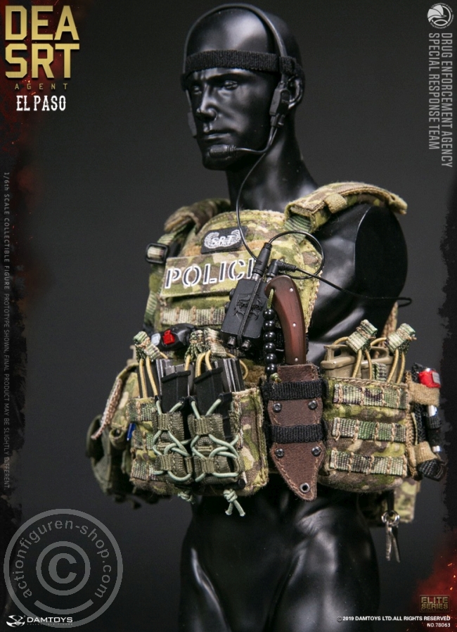 DA78063-65 DEA SRT (Special Response Team) Agent - El Paso