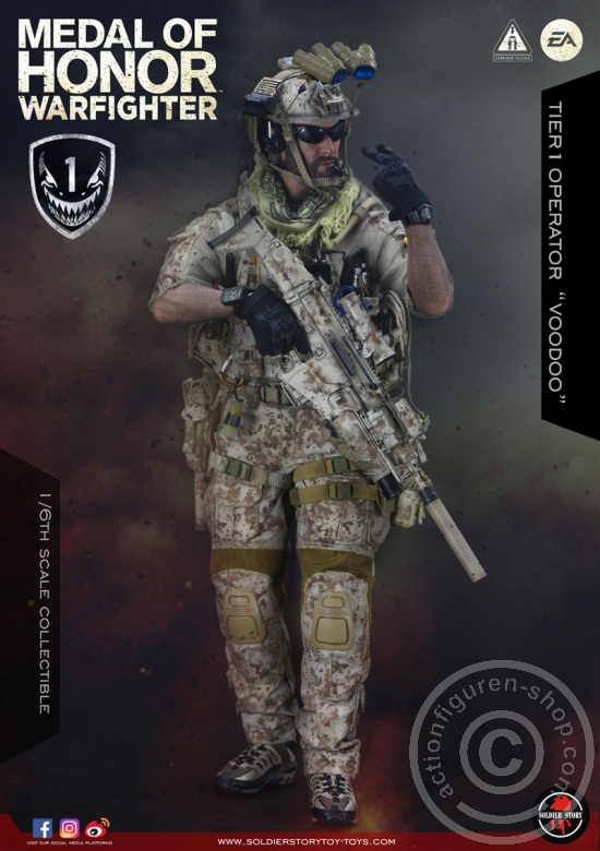 SST106-06 Medal Of Honor Navy SEAL Tier One - Operator "Voodoo"