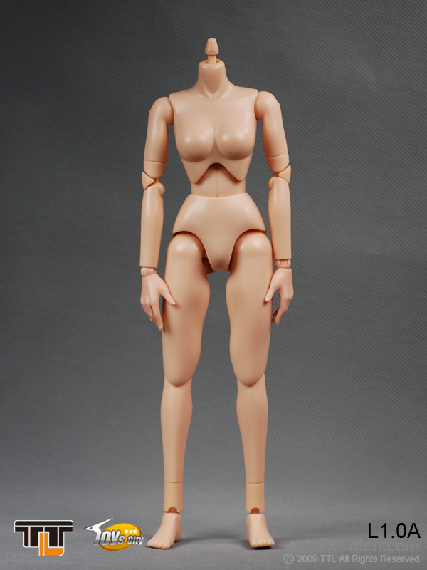 Female Body 2.0 middle Breast, white