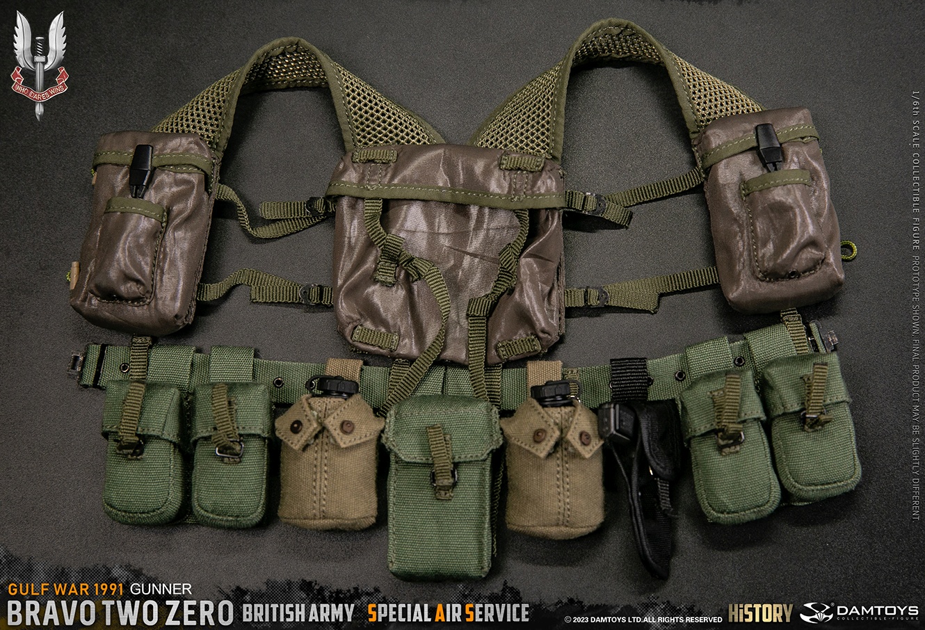Bravo Two Zero - British Army Special Air Service (SAS) Gunner - Gulf War 1991 - in 1/6 scale Bravo Two Zero - British Army Special Air Service (SAS) Gunner - Gulf War 1991 - in 1/6 scale