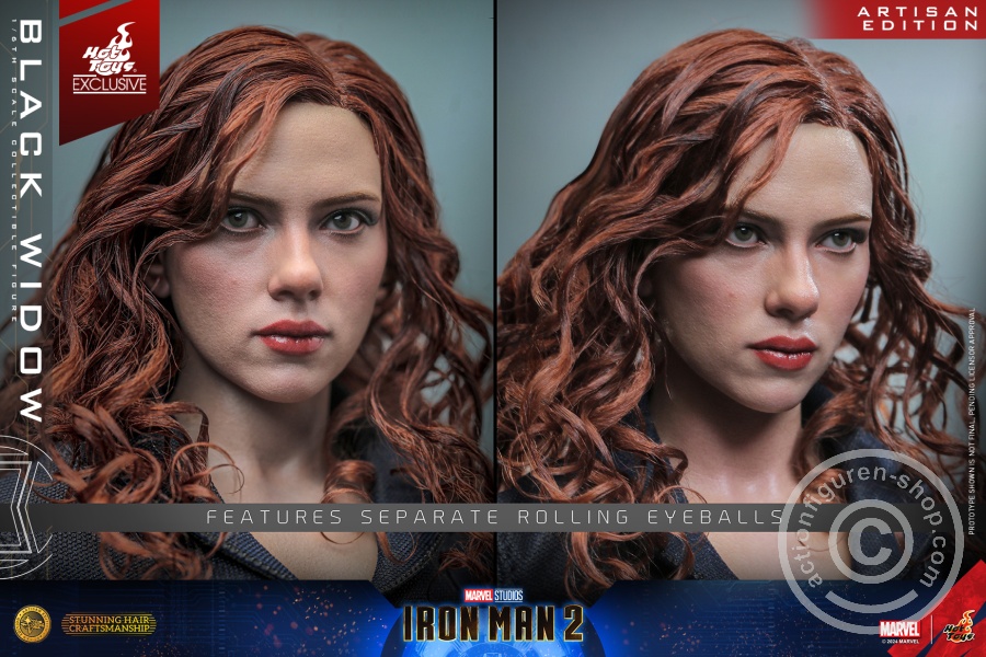 Iron Man 2 - 1/6th scale Black Widow Collectible Figure (Artisan Edition) - MMS757AE
