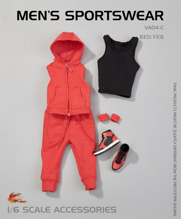 HHVA04C-04 Men´s Sportswear - red