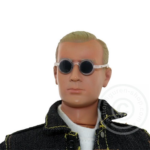 Brille - rund - 1/6 scale