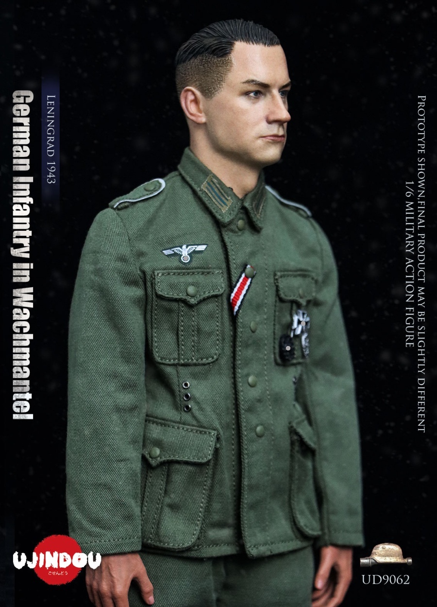 German Infantry - Wachmannschaft - w/ Wachmantel - Leningrad 1943 - in 1/6 scale