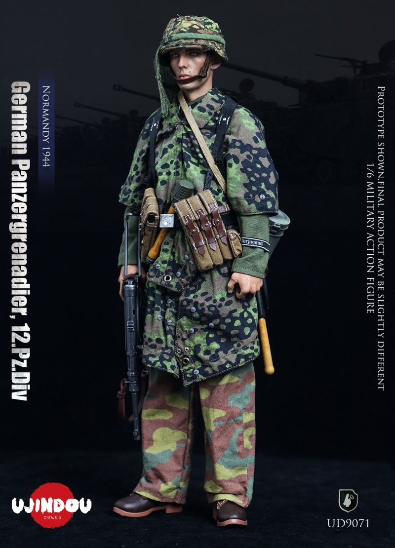 German Panzergrenadier - 12.Pz.Div - Normandy 1944