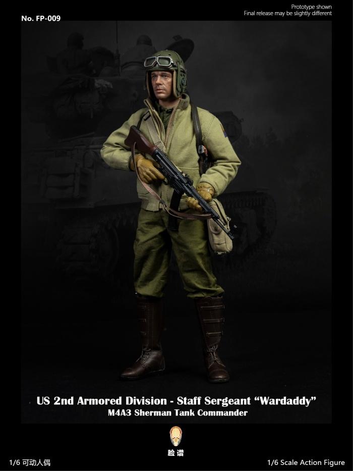 Wardaddy - Fury - US 2nd Armored Division - Standard Edition