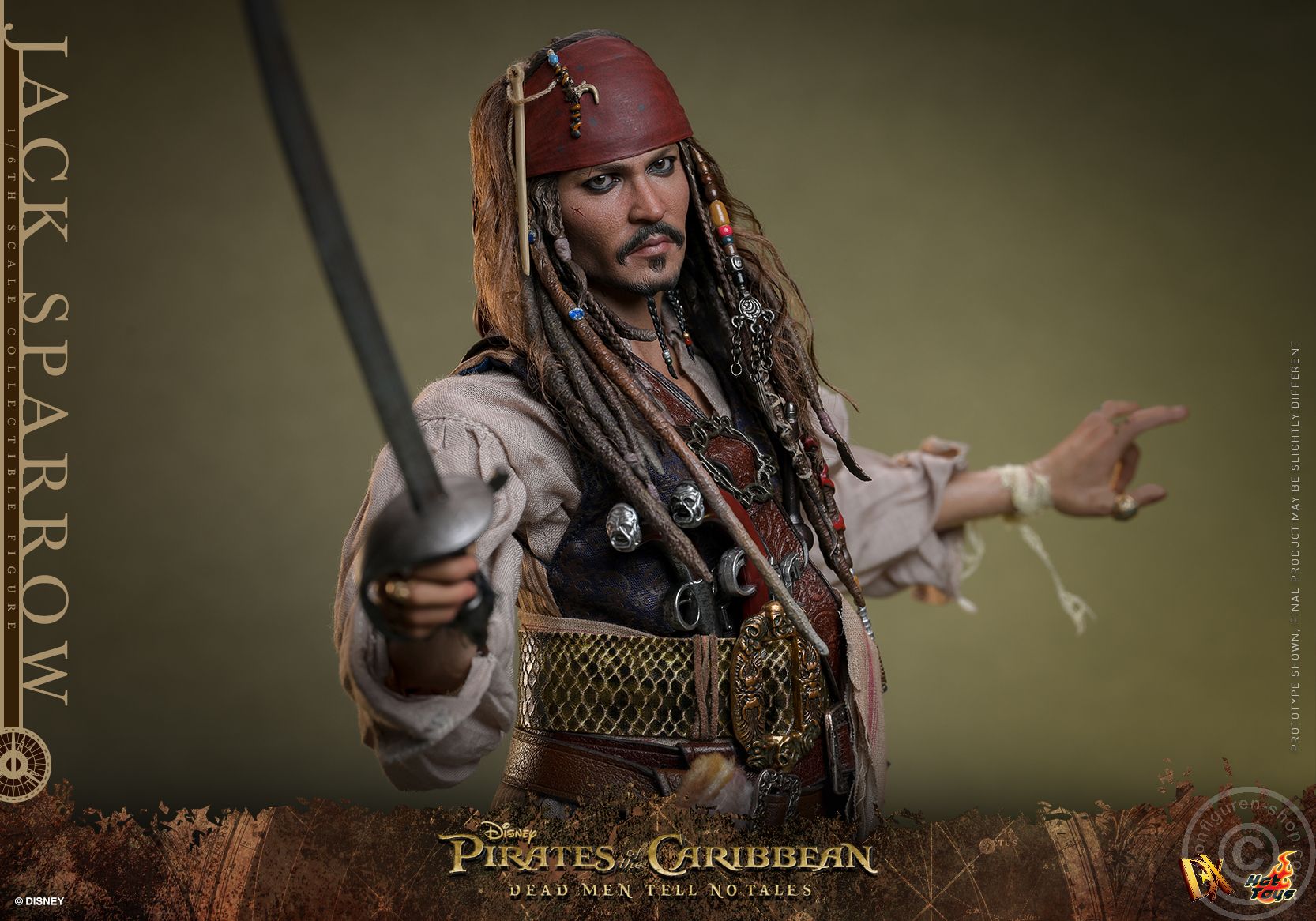 Jack Sparrow - Pirates of the Caribbean - Standard Version