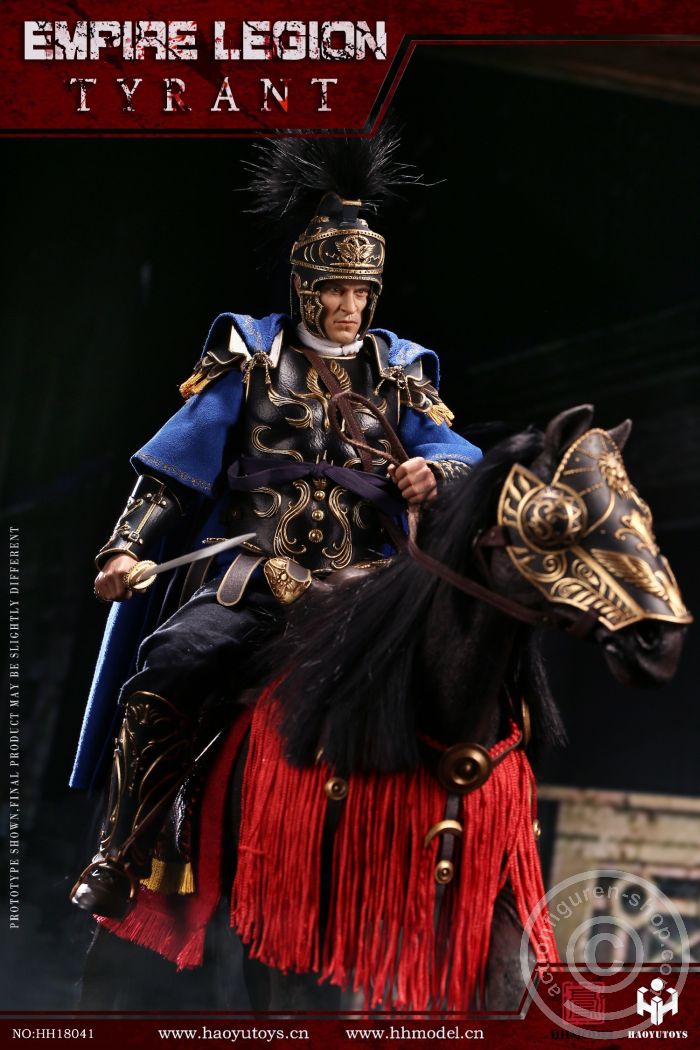 HH18041-03 Tyrant - Black Gold Man & Horse Set Edition - Imperial Legion